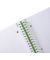 Collegeblock 11293099 easy orga to go, kariert / kariert, A4, 80g, grün, 80 Blatt