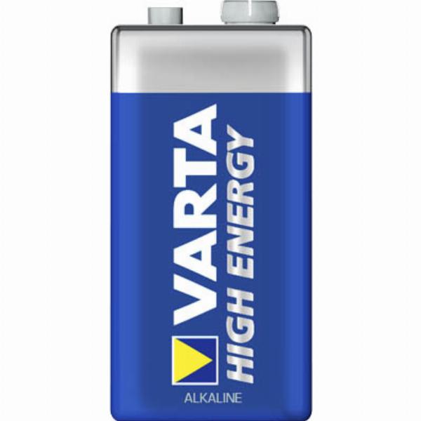 VARTA Batterie High Energy E-Block / 6LR61 / 9V-Block - Bürobedarf Thüringen