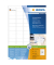 Adressetiketten Premium, 21,1mm (H)