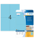 Etiketten Special 4563, blau, 105x148mm, rechteckig