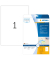 Folienetiketten Special 4585, transparent, 210x297mm (BxH), rechteckig