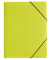 Eckspannmappe Lucy Trend 21613-17, A4 lindgrün Polypropylen 80g, mit 3 Einschlagklappen
