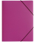 Eckspannmappe Lucy Trend 21613-34, A4 dunkelrosa/pink Polypropylen (PP) 80g, f&uuml;r ca. 250 Blatt, mit 3 Einschlagklappen