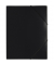 Eckspannmappe Lucy Trend 21613-01, A4 schwarz Polypropylen 80g, mit 3 Einschlagklappen