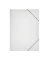 Eckspannmappe Lucy Trend 21638-19, A3 farblos-transparent Polypropylen, mit 3 Einschlagklappen