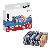 Druckerpatrone C81V, 1513,005 kompatibel zu Canon PGI-525 BK, CLI-526 C/M/Y, Multipack, schwarz, cyan, magenta, gelb