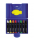 Wachsmalstiftetui 8ST blau