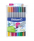 Fasermaler Colorella Twin 10 Stifte im Etui, 10 Farben sort.