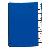 Pultordner 24249 A4 A-Z blau 24-teilig