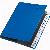 Pultordner 24249 A4 A-Z blau 24-teilig