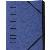 Ordnungsmappe 40058-02, 1-7, blau, A4, 7 F&auml;cher