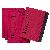 Ordnungsmappe Sorting File 40059-01, 1-12, rot, Din A4, 12 F&auml;cher