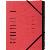 Ordnungsmappe Sorting File 40059-01, 1-12, rot, A4, 12 F&auml;cher