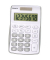 Taschenrechner 120 Solar-/Batterie LCD-Display weiß/grau 1-zeilig 12-stellig