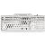 PC-Tastatur KC 1000 SC JK-A0100DE-0, mit Kabel (USB), ergonomisch, leise, flach, Sondertasten, Chipkartenleser, weiß