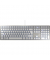 PC-Tastatur KC 6000 SLIM JK-1600DE-1, mit Kabel (USB), Sondertasten, silber