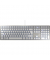 PC-Tastatur KC 6000 SLIM JK-1600DE-1, mit Kabel (USB), Sondertasten, silber