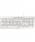 Tastatur STREAM, QWERTZ, USB, weißgrau