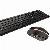 DW 9100 SLIM Tastatur Maus Kombi bronzeschwarz