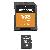 Speicherkarte 3403450, Micro-SDHC, mit SD-Adapter, Class 4, bis 20 MB/s, 4 GB