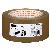 Packband 57215-00000-01, 50mm x 66m, PVC, leise abrollbar, braun