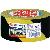 Signalklebeband Tesapack Signal 58130-00-00, 50mm x 66m, PVC, leise abrollbar, gelb/schwarz