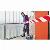 Signal-Absperrband 58137 80mm x 100m rot/weiß nichtklebend PE