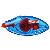 Kleberoller PERMANENT-Glue 8,5m x 8,4mm blau