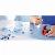 Handabroller Easy Cut bis 19mm x 10m leer rot/blau