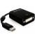 Adapter DisplayPort   DVI-I F M   W 1,25 m schwarz