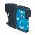 Druckerpatrone LC1100HYC (LC-1100HY-C), cyan, ca. 750 Seiten