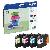Druckerpatrone LC221VALBPDR (LC-221), schwarz/cyan/magenta/gelb, ca. 4x 260 Seiten