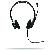 Headset PC 960 Kopfbügel USB Stereo schwarz