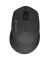 PC-Maus M280 910-004287, 3 Tasten, kabellos, USB-Funk, Rechtshänder, Unifying-Funktion, optisch, schwarz