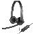 PC-Headset USB Stereo, schnurgebunden Logitech H570e Over Ear Schwarz