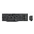 Tastatur-Maus-Set MK235 920-007905, kabellos (USB-Funk), Sondertasten, schwarz