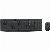 Tastatur-Maus-Set MK235 920-007905, kabellos (USB-Funk), Sondertasten, schwarz