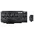 Tastatur-Maus-Set MK850 920-008221, kabellos (USB-Funk), Unifying-Empfänger, schwarz