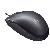 PC-Maus M100 910-005003, 3 Tasten, mit Kabel, USB-Kabel, optisch, grau