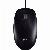 PC-Maus M100 910-005003, 3 Tasten, mit Kabel, USB-Kabel, optisch, grau