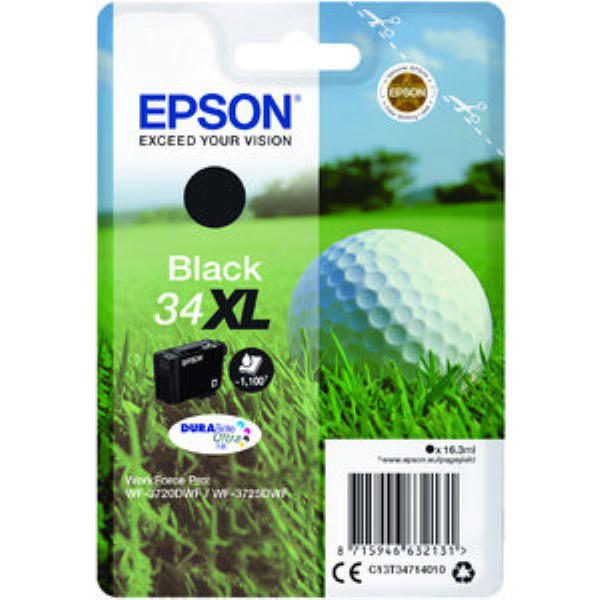 Epson Druckerpatrone 34XL (C13T34714010) schwarz - Bürobedarf 