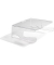 Monitorständer Q-Riser 100 transp. 31x10,5x28cm LCD/CRT
