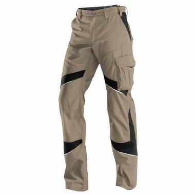 Arbeitshose ACTIVIQ, Herren, sandbraun/schwarz, Gr&ouml;&szlig;e 50