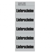 Inhaltsschilder 5869 Lieferscheine grau 57x28mm selbstklebend