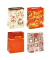 Geschenktasche 83029-SG Weihnachten Serie 9, Weihnachten, Baumwollkordel, 4 Motive sortiert, 11cm x 14cm