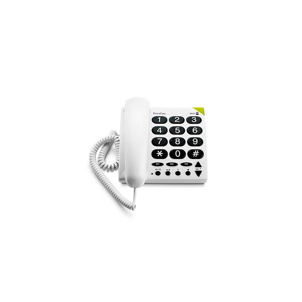 Thüringen PhoneEasy - Telefon weiß Bürobedarf DORO 311c