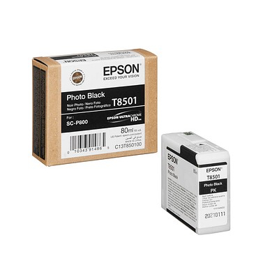 Druckerpatrone T8501 C13T850100 (T8501), fotoschwarz