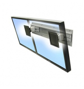 Monitor-Halterung Neo-Flex 28-514-800 grau für 2 Monitore, Wandhalterung