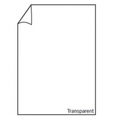 Briefbogen Paperado A4 100g transparent hochweiß 164001142 Briefbogen Paperado A4 100g transparent hochweiß 164001142