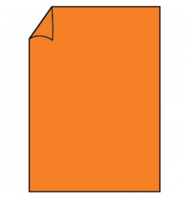 Briefbogen Paperado A4 100g orange 16400121